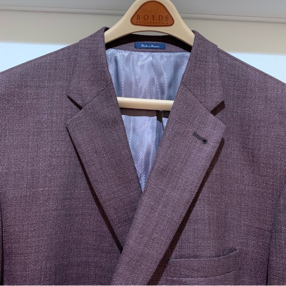 Turnbury EC Brown Purplish beautiful color 50 L Classic Fit 2 Button front